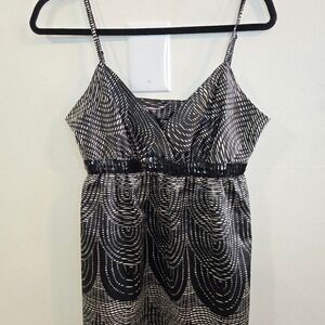 Y2K Empire Waist Spaghetti Strap Cami Top M